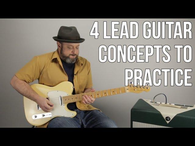 4 Lead Guitar 4 Techniques to MASTER