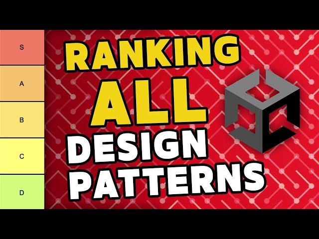 Ranking ALL Design Patterns for Games under 30min