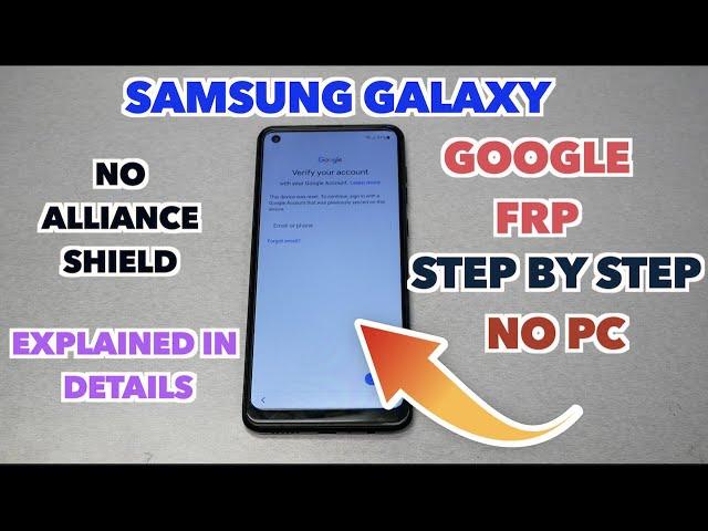 Samsung galaxy A21 Google bypass activation screen FRP step by step ( explained in  details)