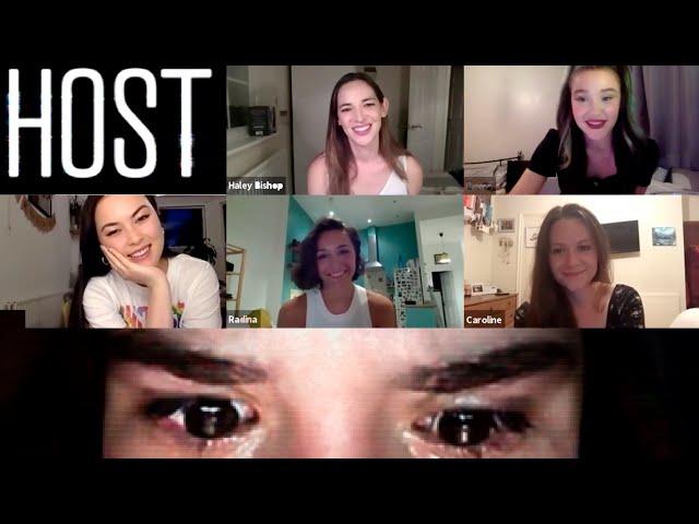 HOST Cast Interview: Stars Talk Terrifying New Quarantine Zoom-Filmed Horror Movie