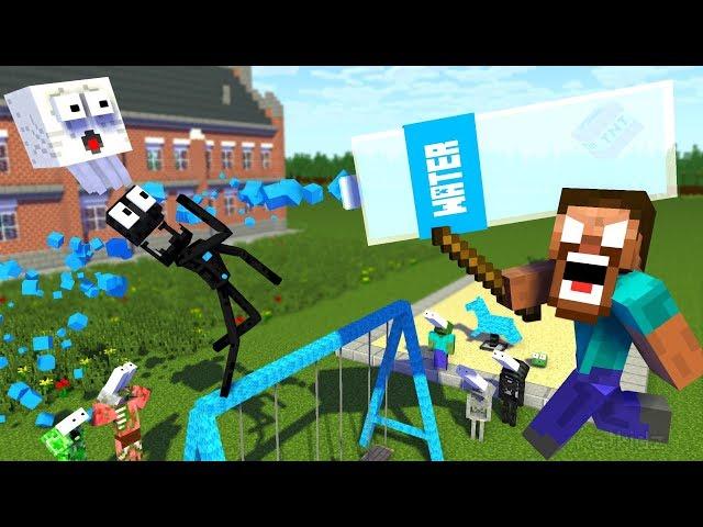 BOTTLE FLIP Challenge APOCALYPSE (Mobs Parody)