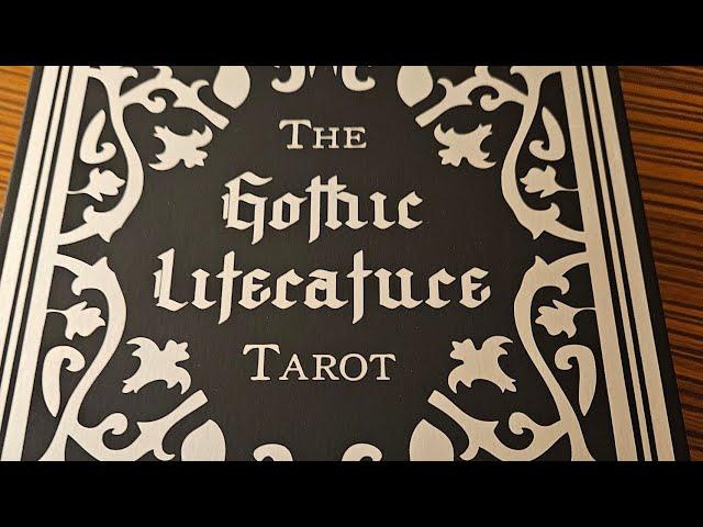 The Gothic Literature Tarot Flip Thru and Review