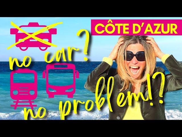 How to use public transport in and around Nice, France | French Riviera Travel Guide