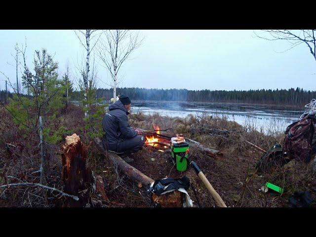 Зимняя Рыбалка на Озере. Самоловки и Блесна.