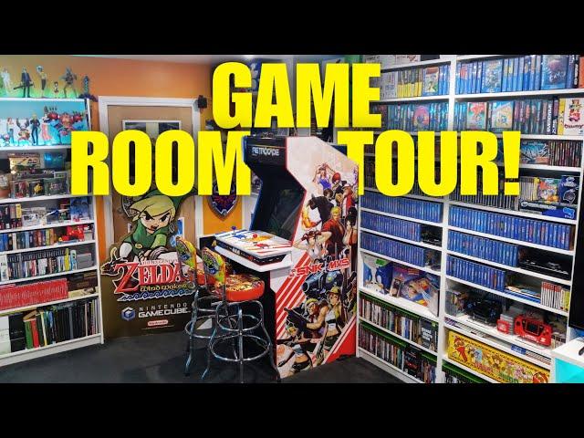 INSANE Game Room Tour 2024!