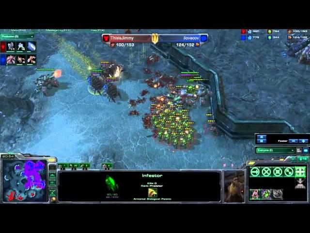 ThisisJimmy (T) vs iloveoov (Z) Part 2 Starcraft 2