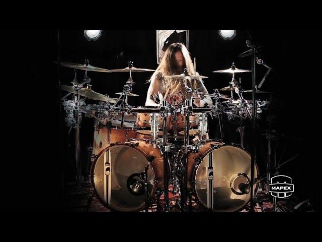 Chris Adler - Mapex Black Panther Design Lab Drum Kits