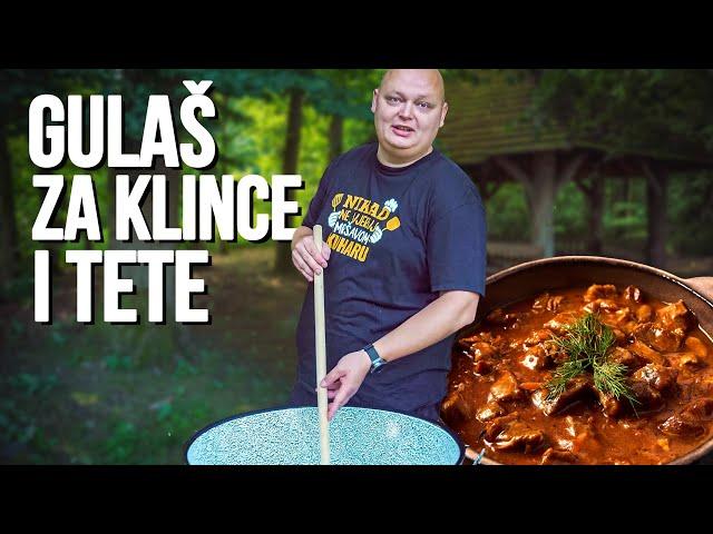 GULAŠ S 3 VRSTE MESA !! Kuhamo za dječji vrtić | MUST SEE!!