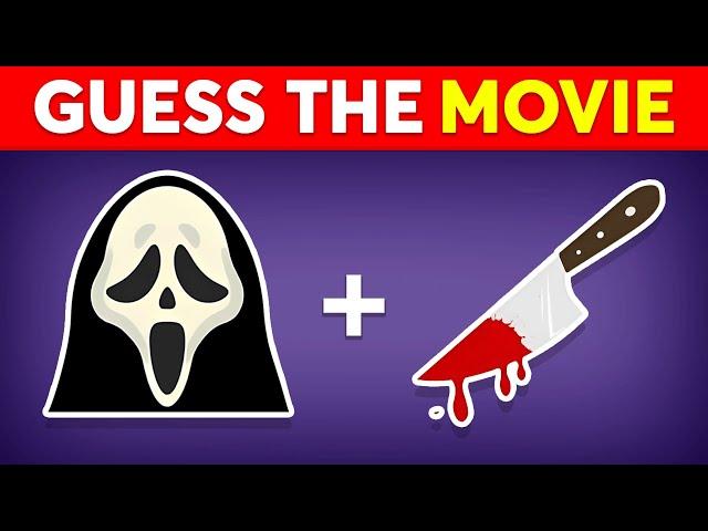 Guess the Scary Movies by the Emojis  Monkey Quiz