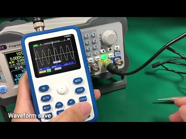 FNIRSI-1C15 Professional Digital Oscilloscope 500MS/s Sampling Rate #Aliexpress