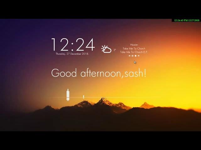 Simple Clean Rainmeter