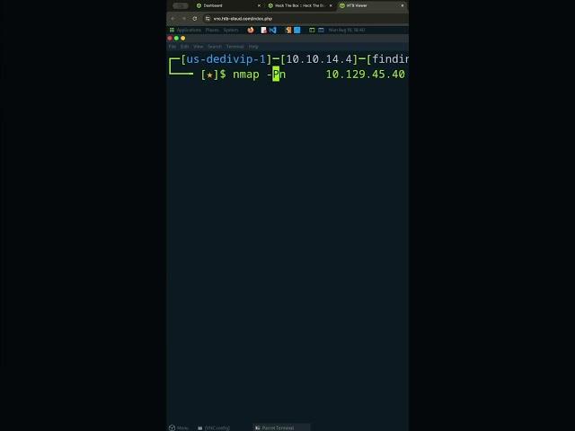 What #hacking looks like  Watch the basics of an Nmap scan