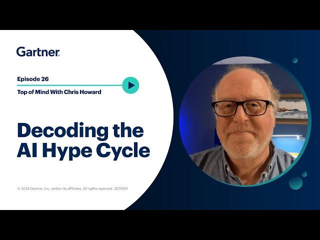 It’s Here: The 2024 Gartner AI Hype Cycle™