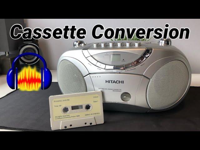 Converting Cassettes To Digital Using Audacity