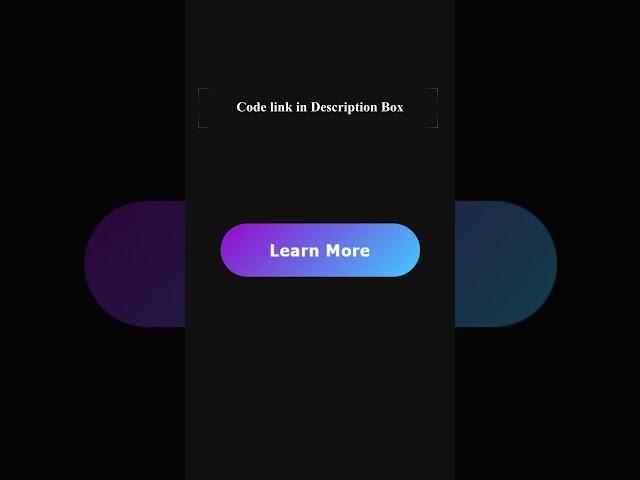 CSS Gradient Button on Hover #shorts