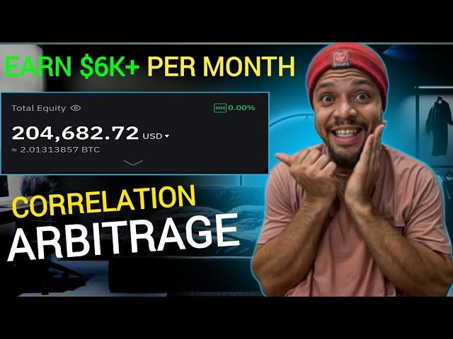 Correlation Arbitrage Strategy (Forex & Crypto) ||  Make $6K Per Month With This Strategy  | Recap