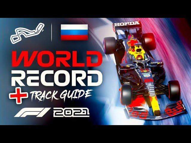 F1 2021 Russia TRACK GUIDE + WORLD RECORD + SETUP