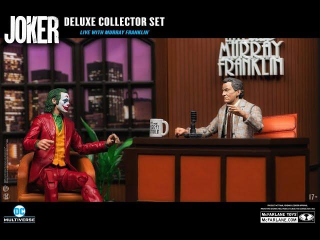 DC Multiverse Joker Movie Limited Edition Deluxe Collector Set | McFarlane Toys