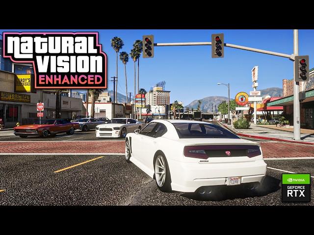 The best GRAPHICS for GTA 5 in a couple of clicks | Natural Vision Enhanced