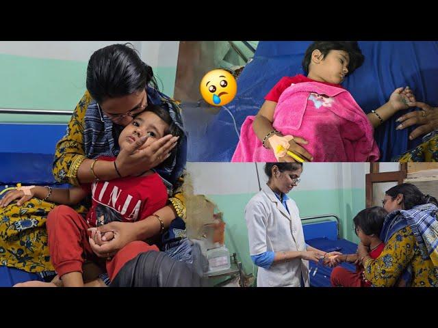 Aaru ko hospital me admit karna pada...|| get well soon bachha || #snappygirls #vlogs #therott