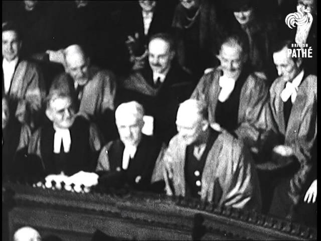 Oxford Degrees For War Leaders (1945)