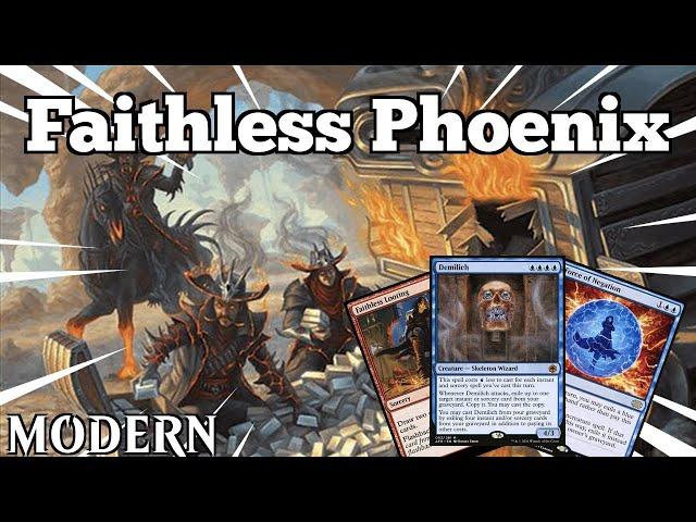 Flying Too Close to the Sun?! | Faithless Phoenix | Modern Challenge | MTGO