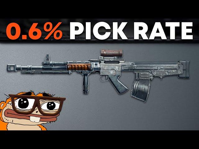 The LEAST picked AR is actually a monster sleeper