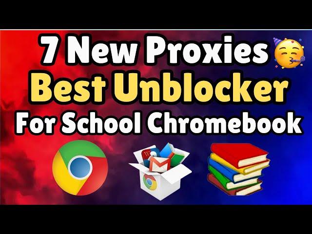 NEW Fresh WORKING Best Unblocker For SCHOOL Chromebook (2024) || New WORKING Proxy For SCHOOL (2024)