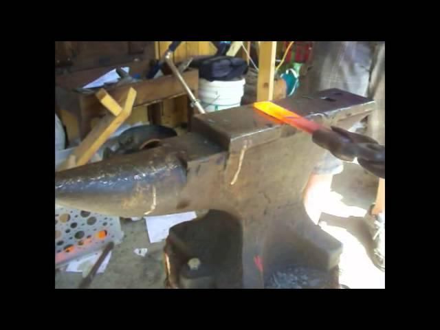How to forge a candle holder
