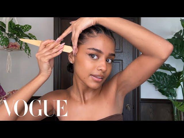 Tyla’s All-in-One Wellness, Skincare, and Makeup Routine | Beauty Secrets | Vogue