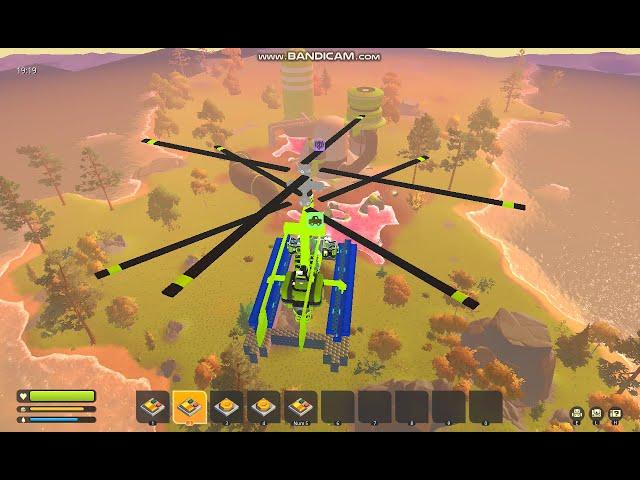 ScrapMechanic fant mod for survival, helicopter in survival