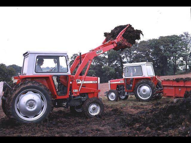 Massey Ferguson 500-series old advertising video