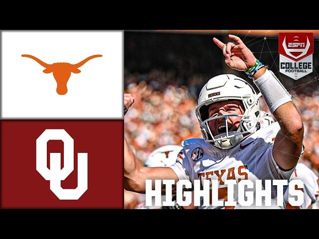 Red River Rivalry: Texas Longhorns vs. Oklahoma Sooners | Full Game Highlights | ESPN CFB