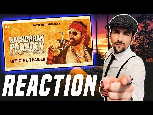 Bachchhan Paandey | Official Trailer | Akshay Kriti Jacqueline Arshad | Sajid N |Farhad S (REACTION)