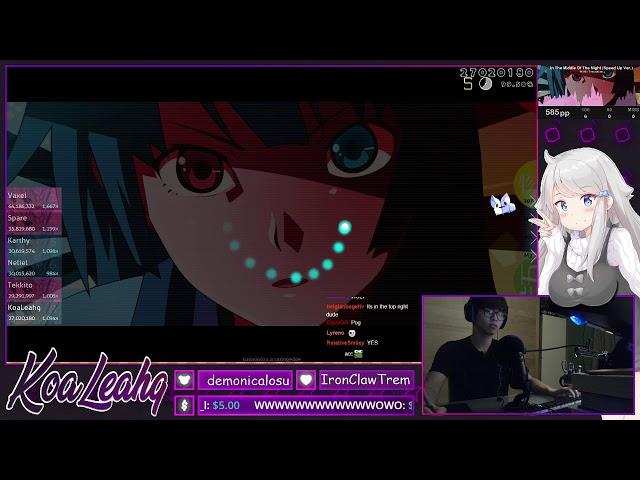 [8.12⭐Live] KoaLeahq | Within Temptation - In The Middle Of The Night [Hana] 99.28% {#2FC}