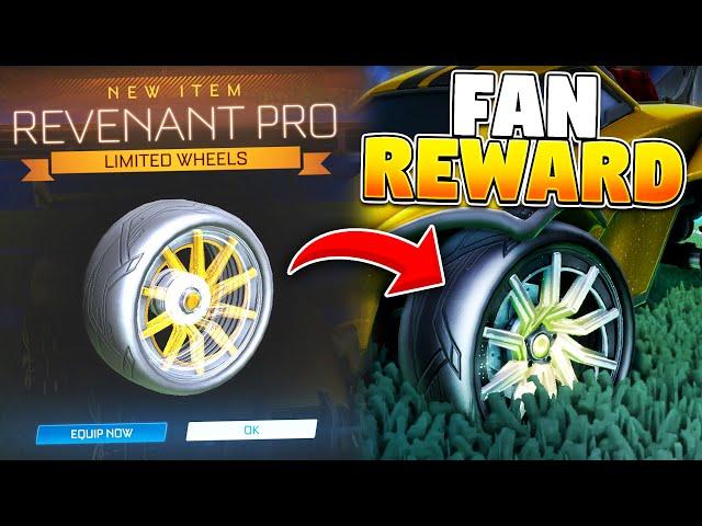 NEW 2023 RLCS FAN REWARD On Rocket League!