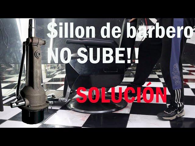 Como reparar sillón de barbero