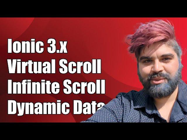 Ionic 3.x Virtual Scroll with Infinite Scroll: Handling Dynamic Data Sets