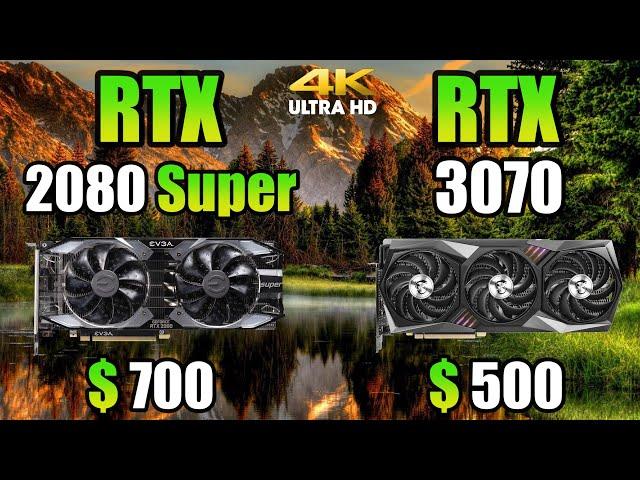 RTX 2080 Super vs RTX 3070 - Test in 11 Games - 4K