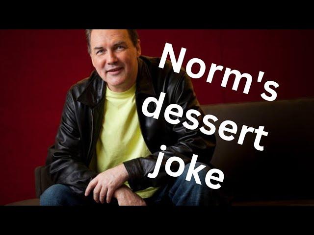 Norm Macdonald Hilarious Restaurant and Dessert Joke - 'Hitler's Dog' Outtake