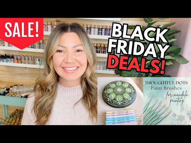 Black Friday Sale | Mandala Painting Brushes, Dotting Tools, Online Classes & More!