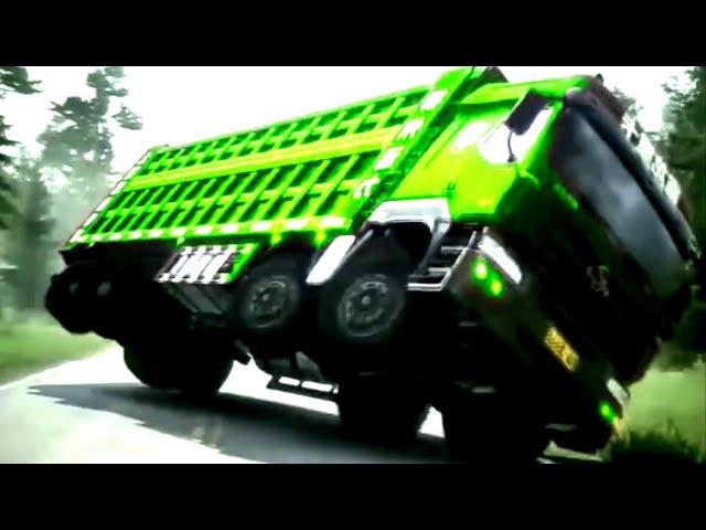 EXCAVATOR, DUMP TRUCK DANCE FUNNY - TRUCK DANCE TIK TOK - TRUK JOGET LUCU