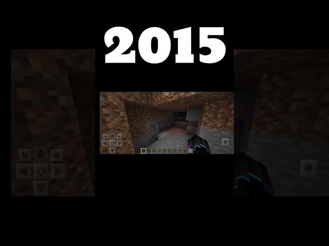 Evolution of Minecraft 2009 vs 2015 vs 2022 #shorts #minecraft