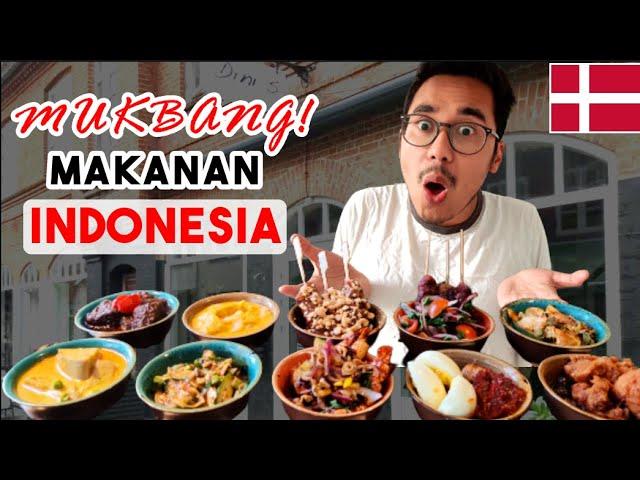 AUTHENTIC INDONESIAN FOOD IN DENMARK - DINIS RESTAURANT - HORSENS [ENG SUB]