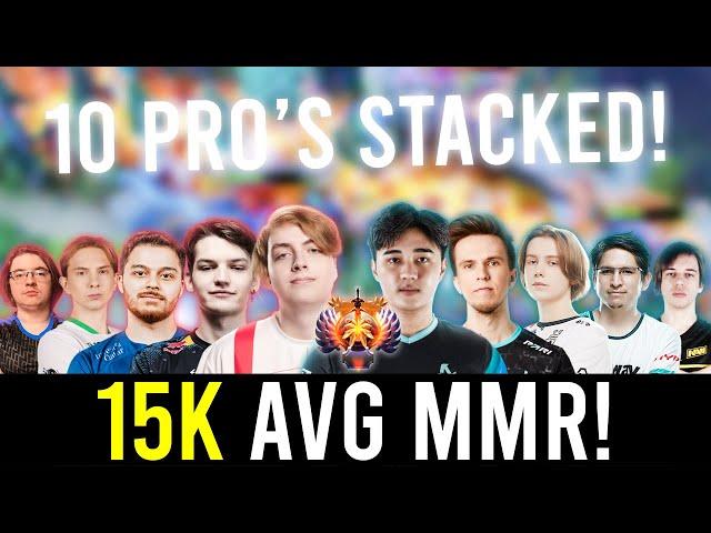 10 PRO'S STACKED ALLSTAR GAME IN EU PUBS! (15,092 AVG MMR)