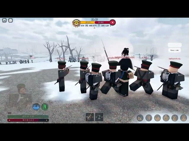 Roblox - Napoleonic Wars: mixed NA battle, Russian Empire perspective (Dec. 15, 2022)