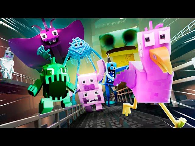 Garten of BanBan 3 - ALL NEW BOSSES VS OPILA BIRD (Minecraft Animation)