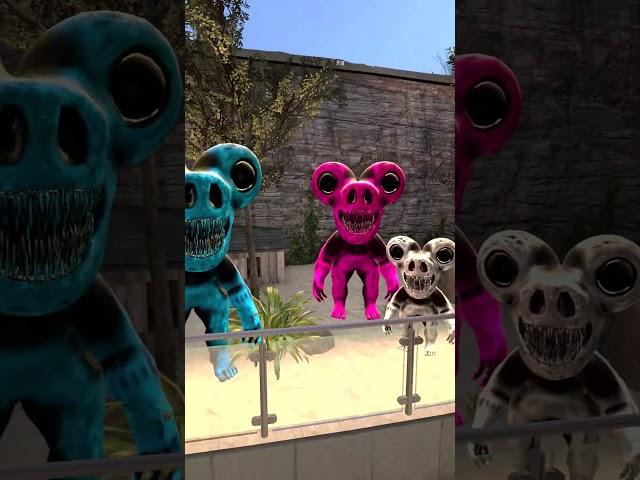  Magic Zoo  Poppy Playtime 3 Family Smiling Critters Zoonomaly Animals ! Who is Better ? #shorts