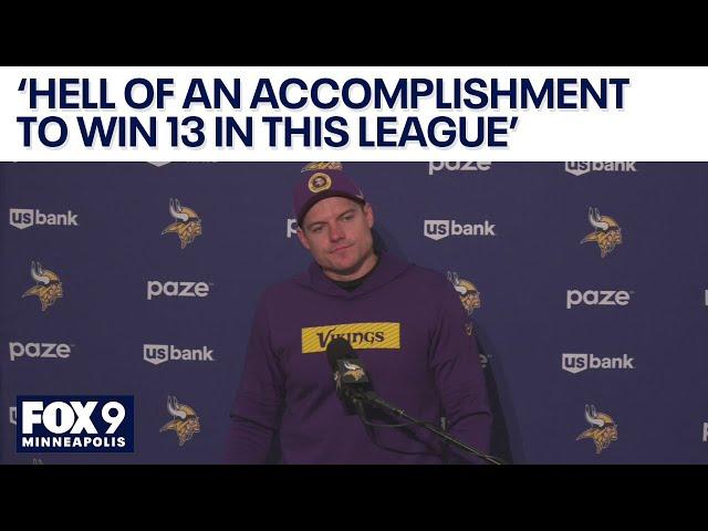 Kevin O'Connell after Vikings beat Seahawks: 'Doesn't get much grittier than that'