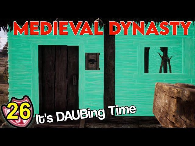 I'm insulating my crib with daub - Medieval Dynasty - #26